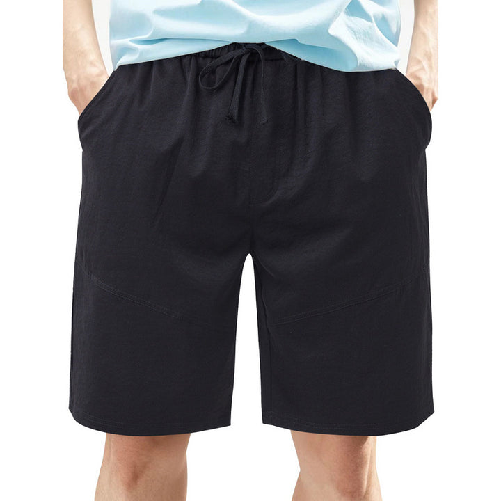 Shorts de loisirs confortables pour hommes avec taille élastique et poches latérales pratiques Lune London