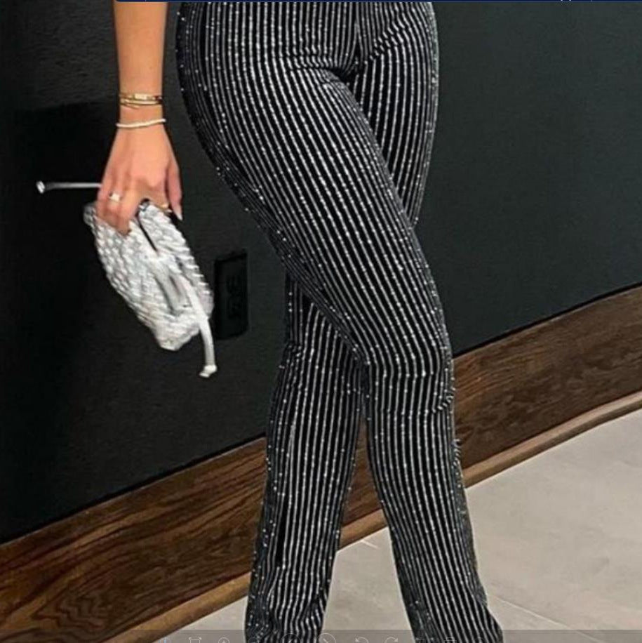 Ladies elegant flared trousers Lune London