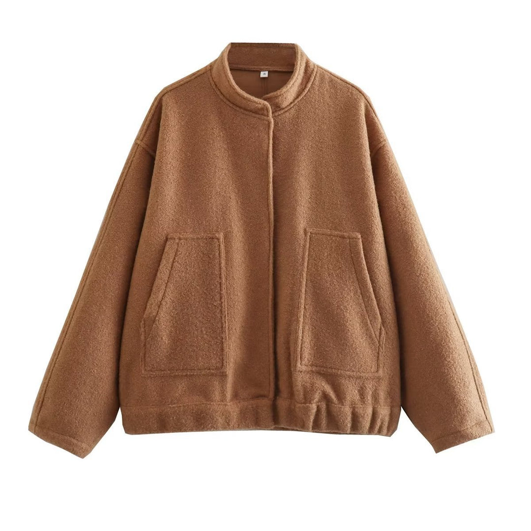 Ladies oversized casual jacket made of high-quality fabric Lune London