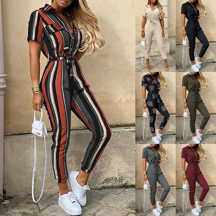 Women's jumpsuit with trendy design, practical pockets, and fitted cut Lune London
