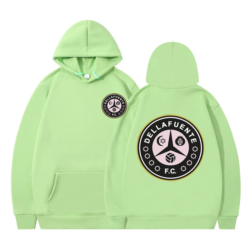 Women's hoodie with distinctive logo and soft fleece Lune London