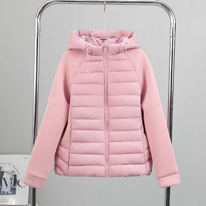 Trendy transitional jacket for women with an insulating design and practical side pockets Lune London