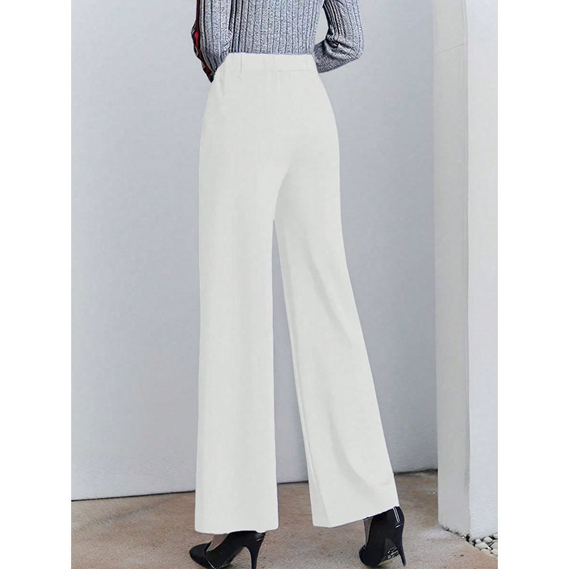 Elegant ladies' culotte with high waistband and side pockets Lune London