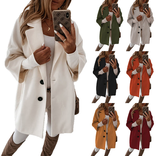 Lune London double-breasted oversized jacket for women