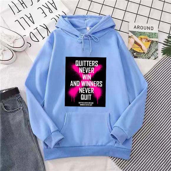 Women's hoodie with inspiring motif Chic & Stil