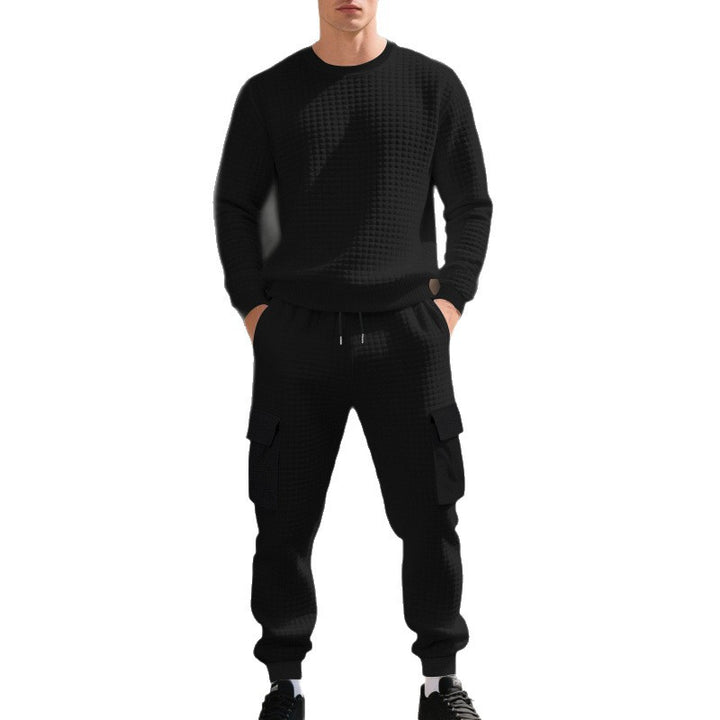 Lune London casual sweatshirt and cargo pants set for men