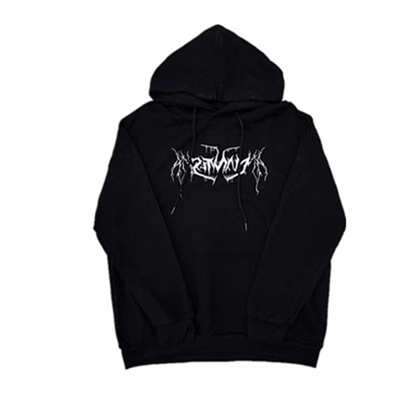 Women's hoodie with modern lettering and casual fit Chic & Stil