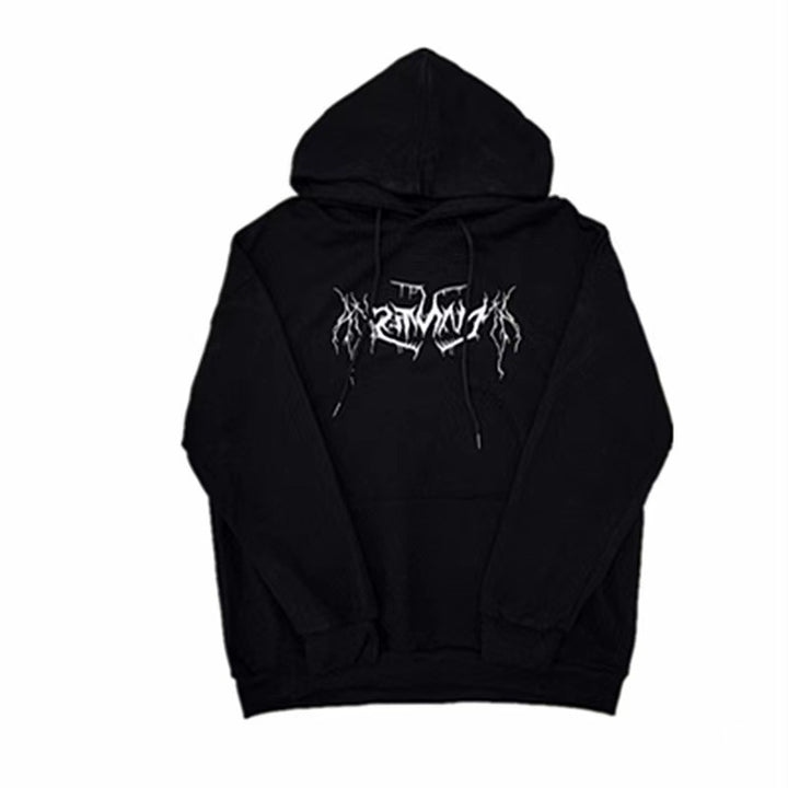 Women's hoodie with modern lettering and casual fit Chic & Stil