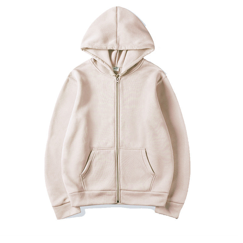 Hooded jacket for women with full zipper and practical front pockets Lune London
