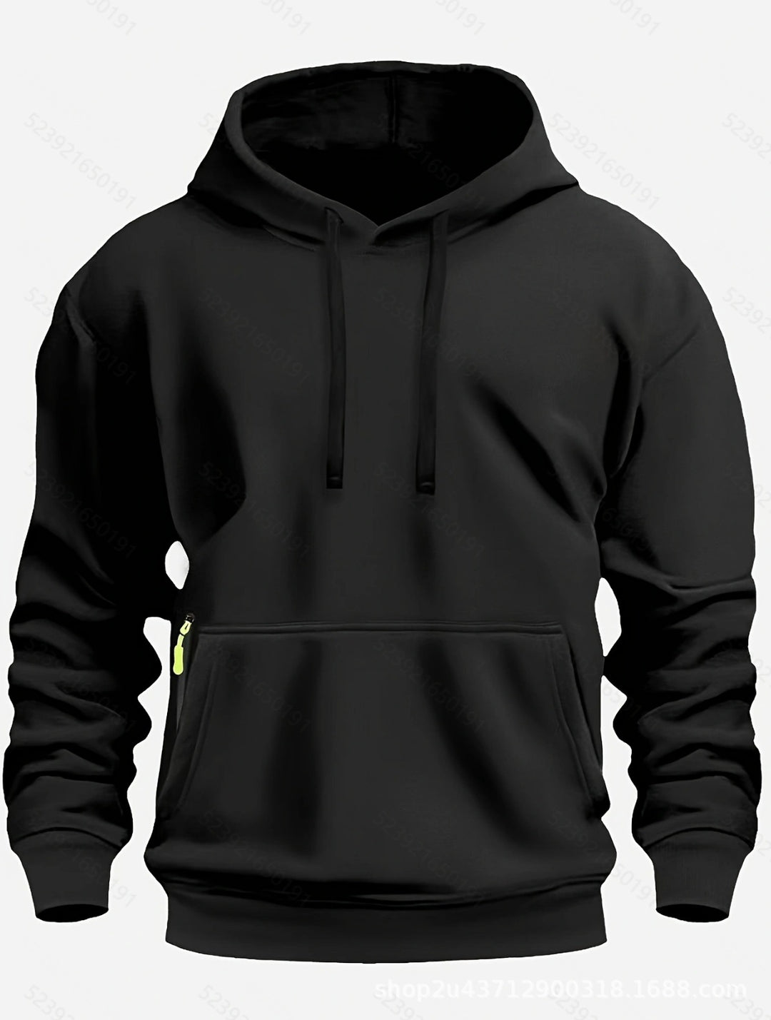 Men's sporty hooded sweatshirt with practical pockets and breathable material Lune London