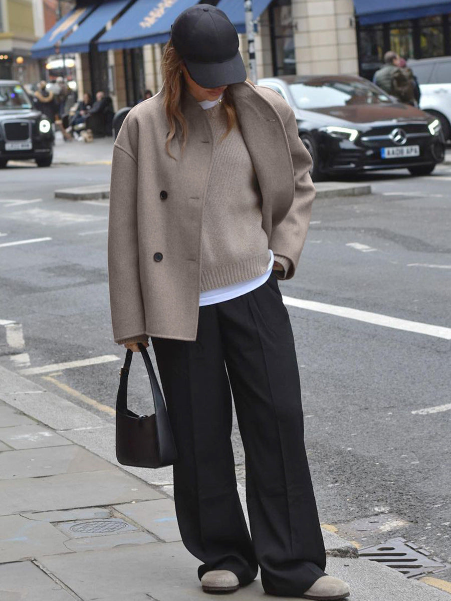 Lune London | collarless coat