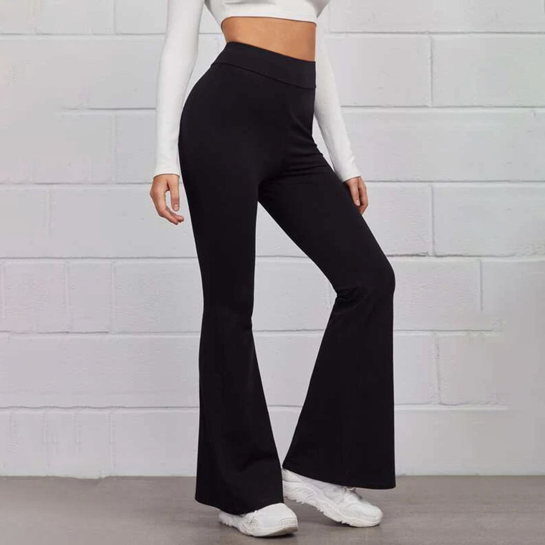 Women's High Waist Flared Pants Chic & Stil