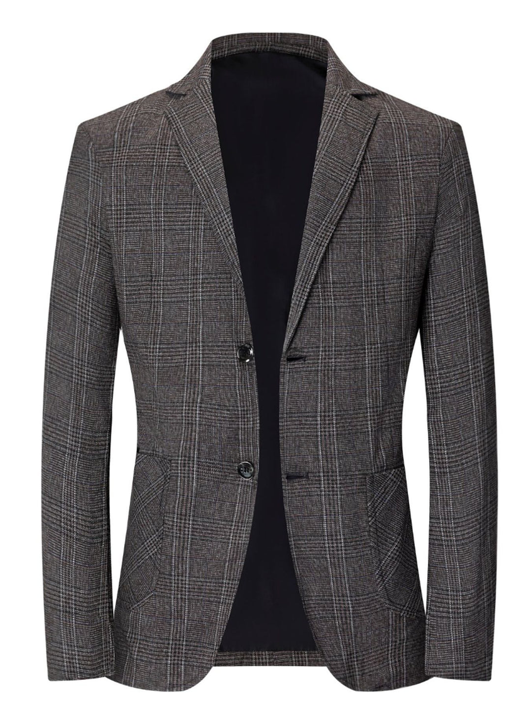Veste élégante pour homme avec un motif à carreaux moderne et des poches pratiques Lune London