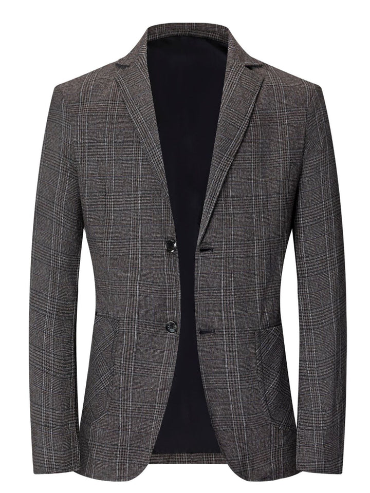 Veste élégante pour homme avec un motif à carreaux moderne et des poches pratiques Lune London