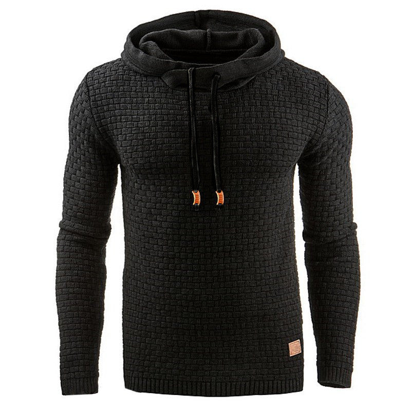 Hooded sweatshirt for men with modern structured design Lune London