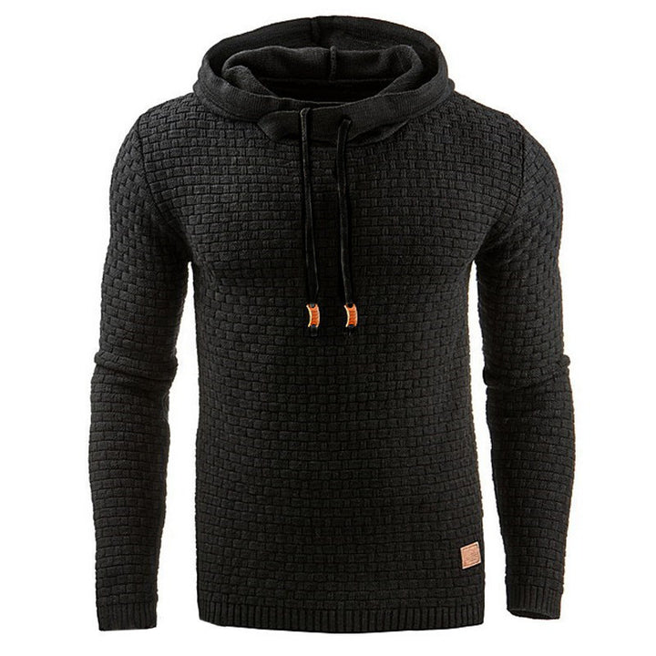 Hooded sweatshirt for men with modern structured design Lune London