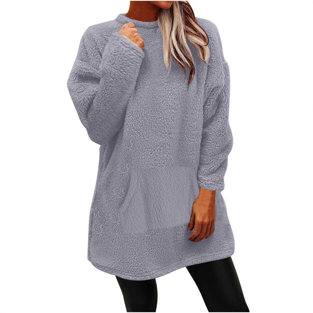 Cozy oversized sweater for women with high neck from Lune London