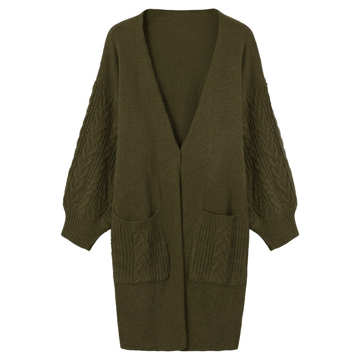 Ladies comfortable cardigan with pockets Lune London