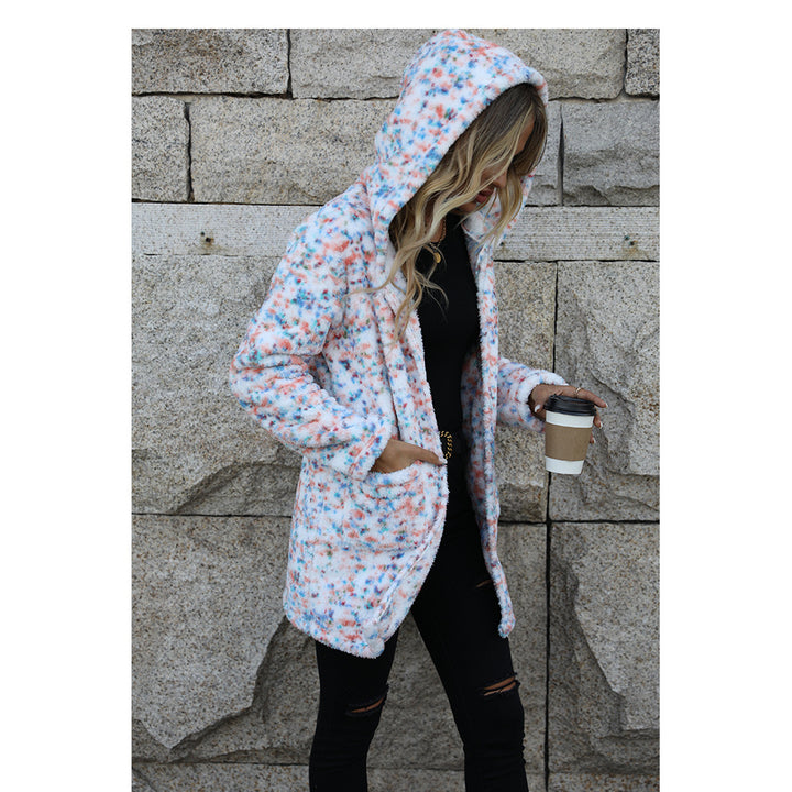 Ladies hoodie in cozy fleece Lune London
