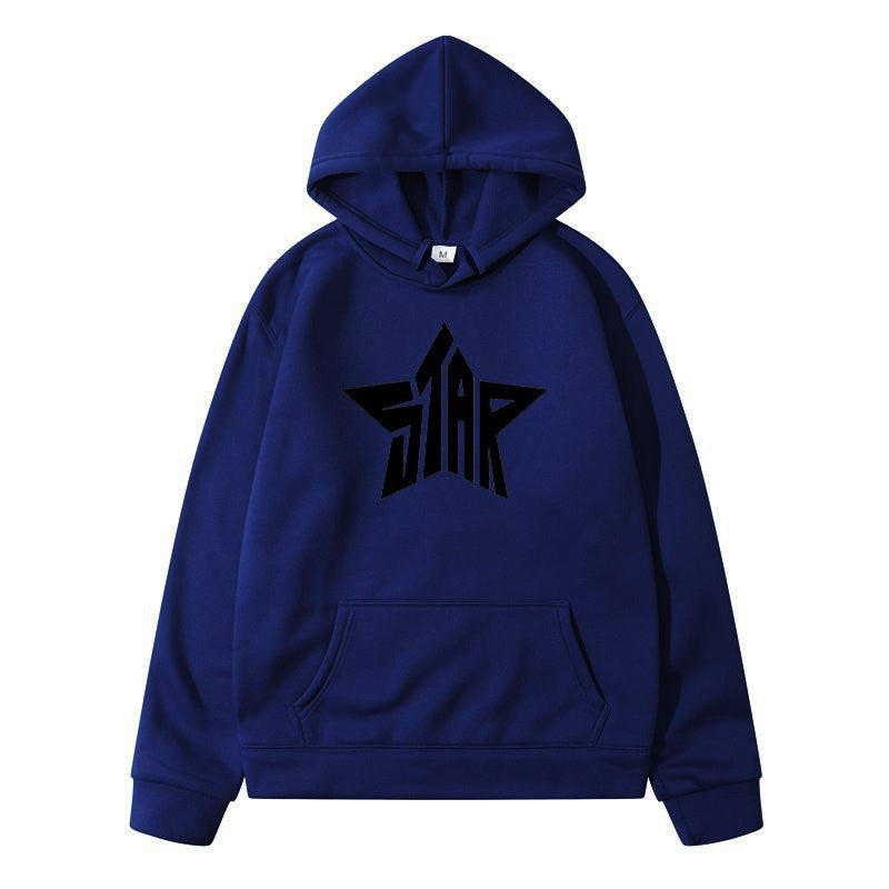 Women's hoodie with stylish star motif Chic & Stil
