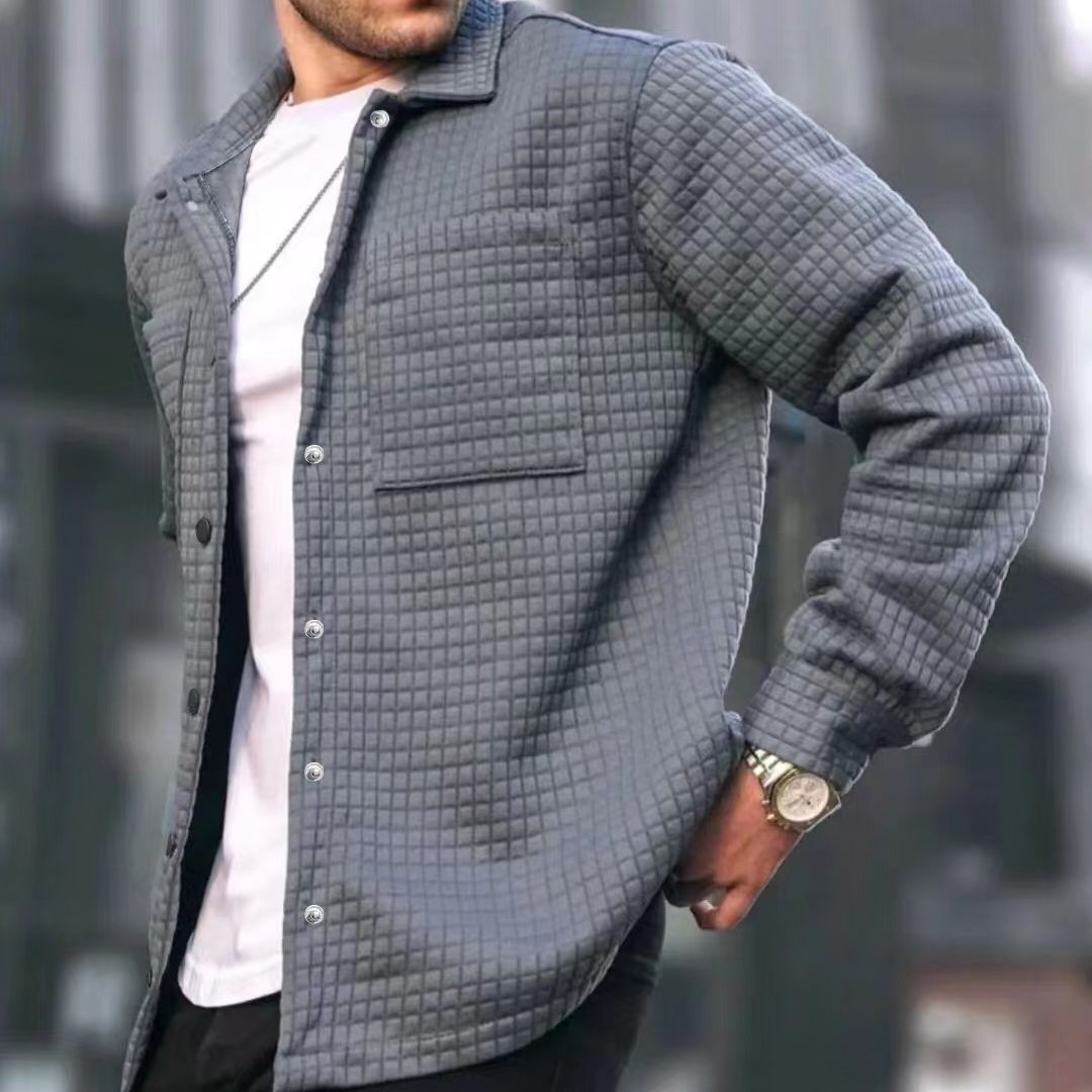 Structured overshirt jacket for men Lune London