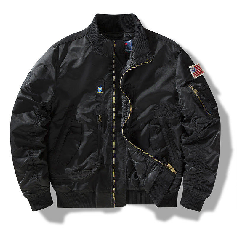 Men's bomber jacket with technical details and practical pockets Lune London