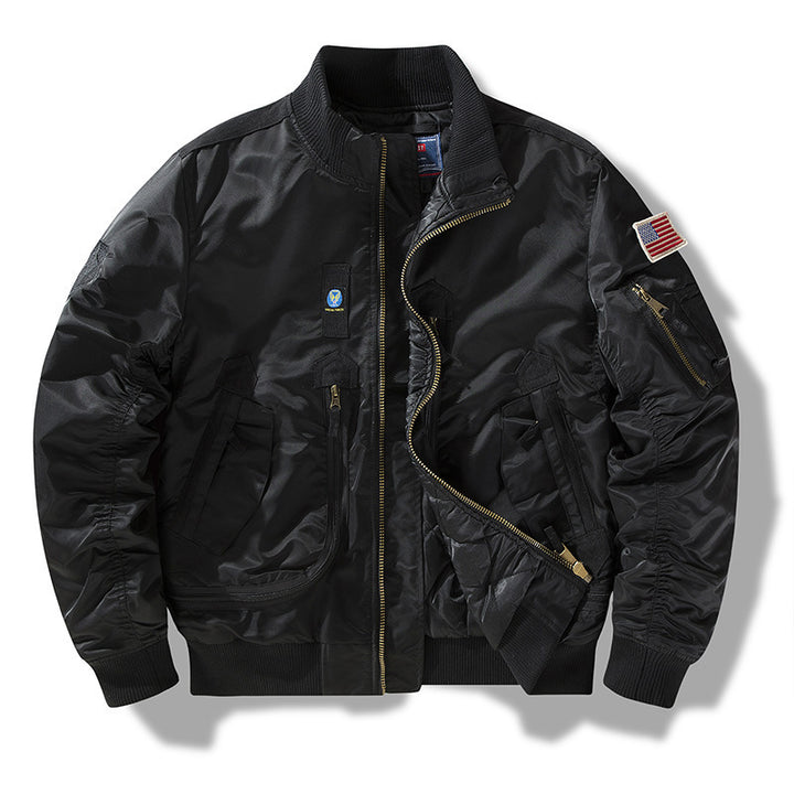 Men's bomber jacket with technical details and practical pockets Lune London