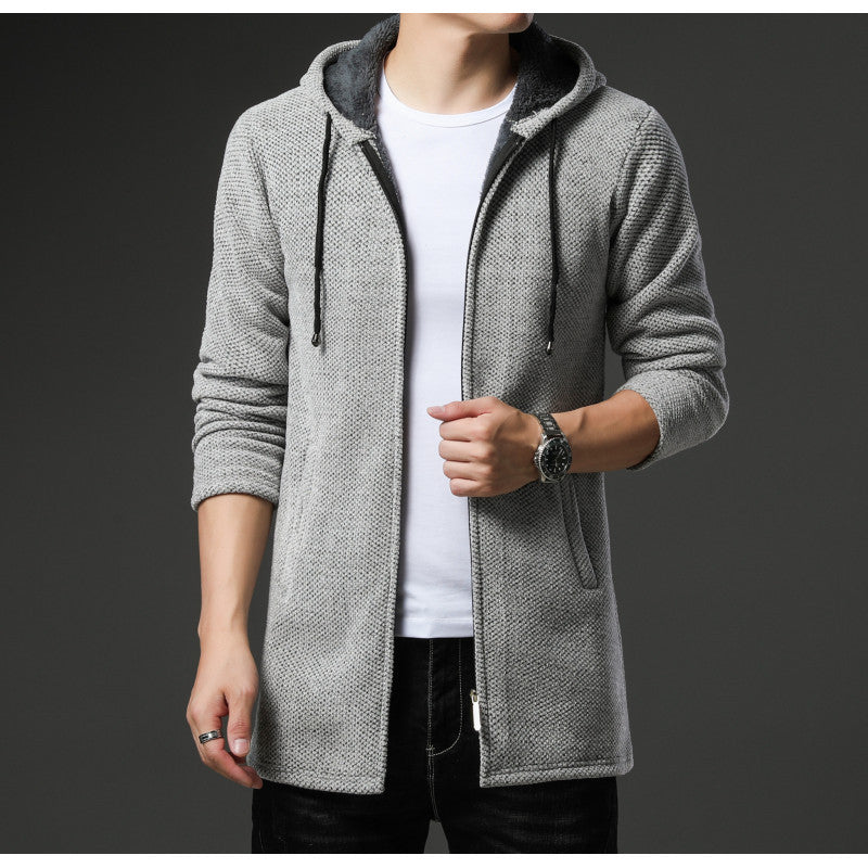 Urban leisure jacket for men with hood Lune London