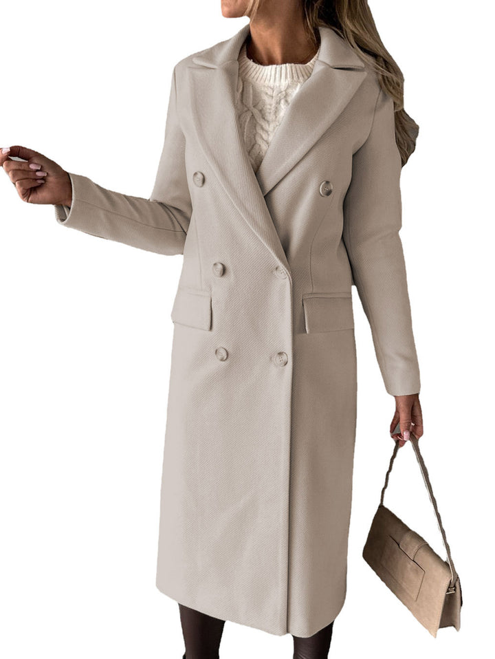 Ladies Elegant Fitted Blazer with Double-Breasted Lune London