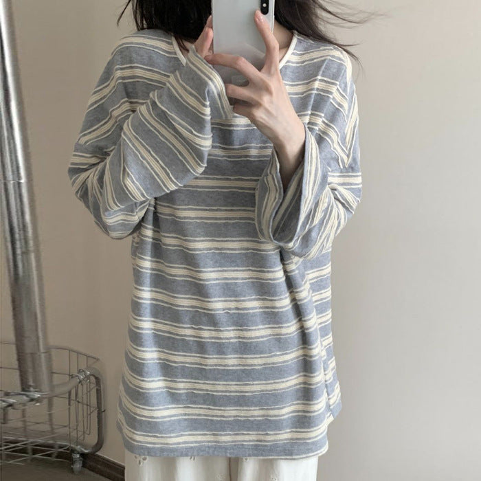 Women's casual long sleeve shirt with elegant layered look Chic & Stil