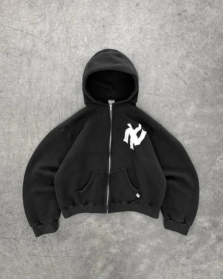 Sweat à capuche femme avec coupe oversize et poche kangourou pratique Chic & Stil