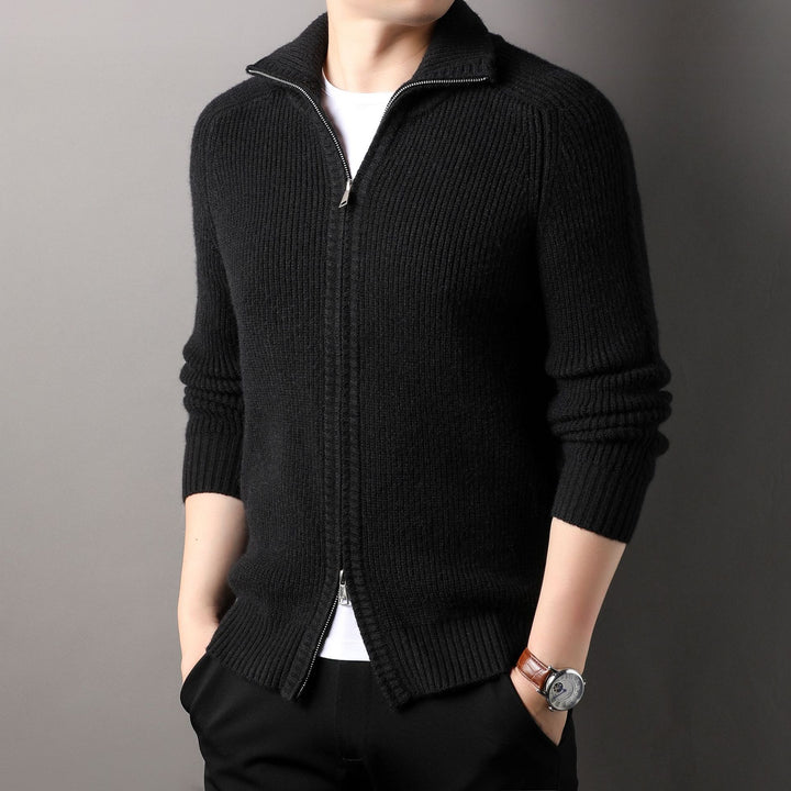 High-quality wool turtleneck sweater for men Lune London