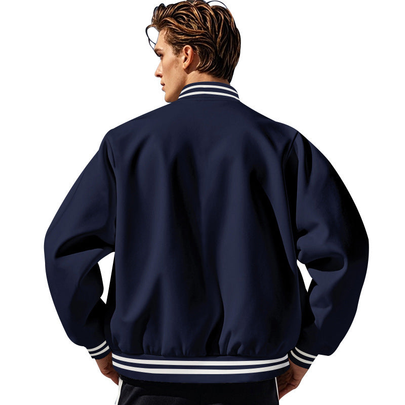 Chic and Stylish Men's Sports College Jacket