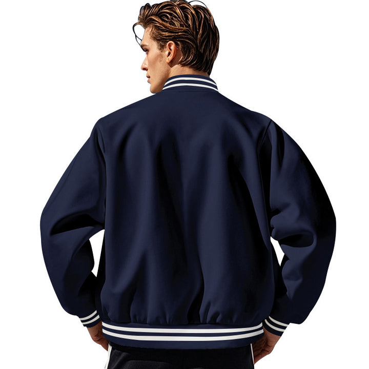 Chic and Stylish Men's Sports College Jacket