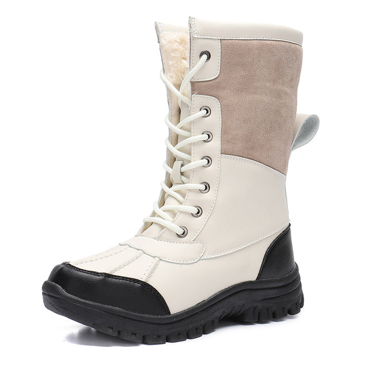 Winter boots for women lined with non-slip sole and insulating lining Lune London