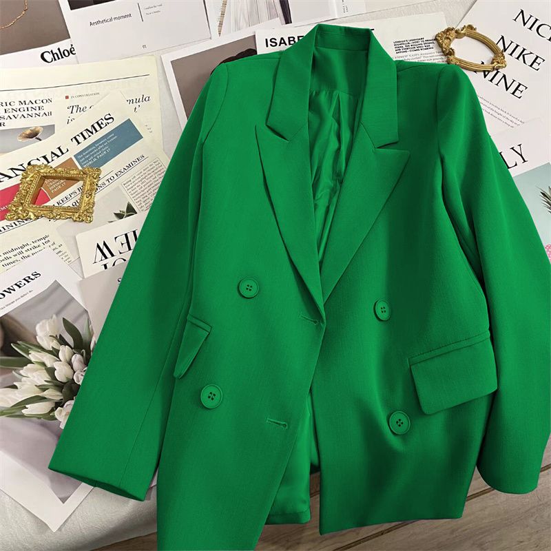 Veste blazer pour femmes à double boutonnage avec coupe élégante Chic & Stil