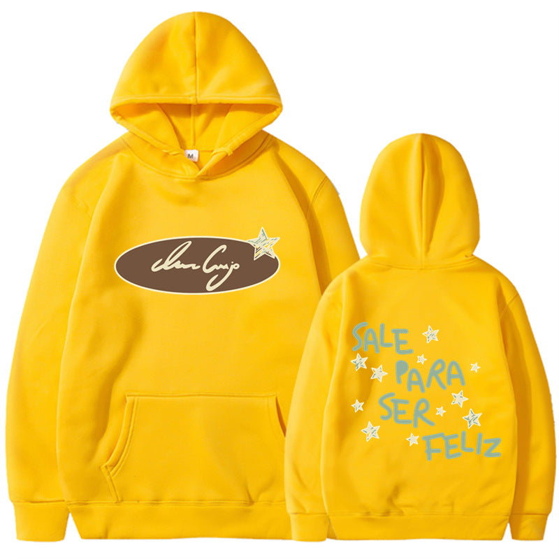 Women's hoodie sweatshirt with creative lettering and eye-catching design Chic & Stil