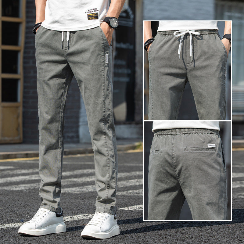 Pantalon utilitaire décontracté pour hommes avec taille réglable Lune London