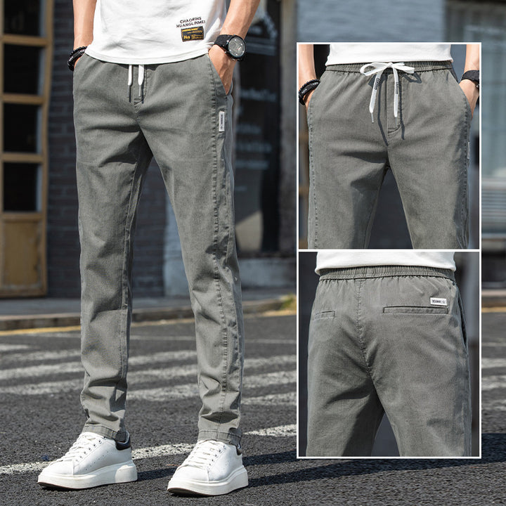 Pantalon utilitaire décontracté pour hommes avec taille réglable Lune London