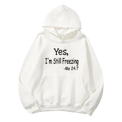 Women's hoodie with motivational quote and comfortable fit Lune London