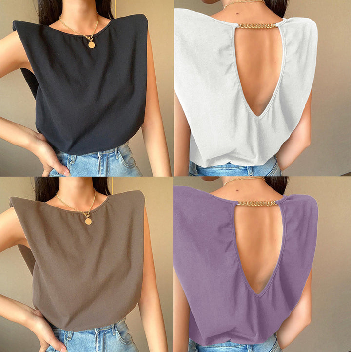 Women Casual Cut Short T-shirt Lune London