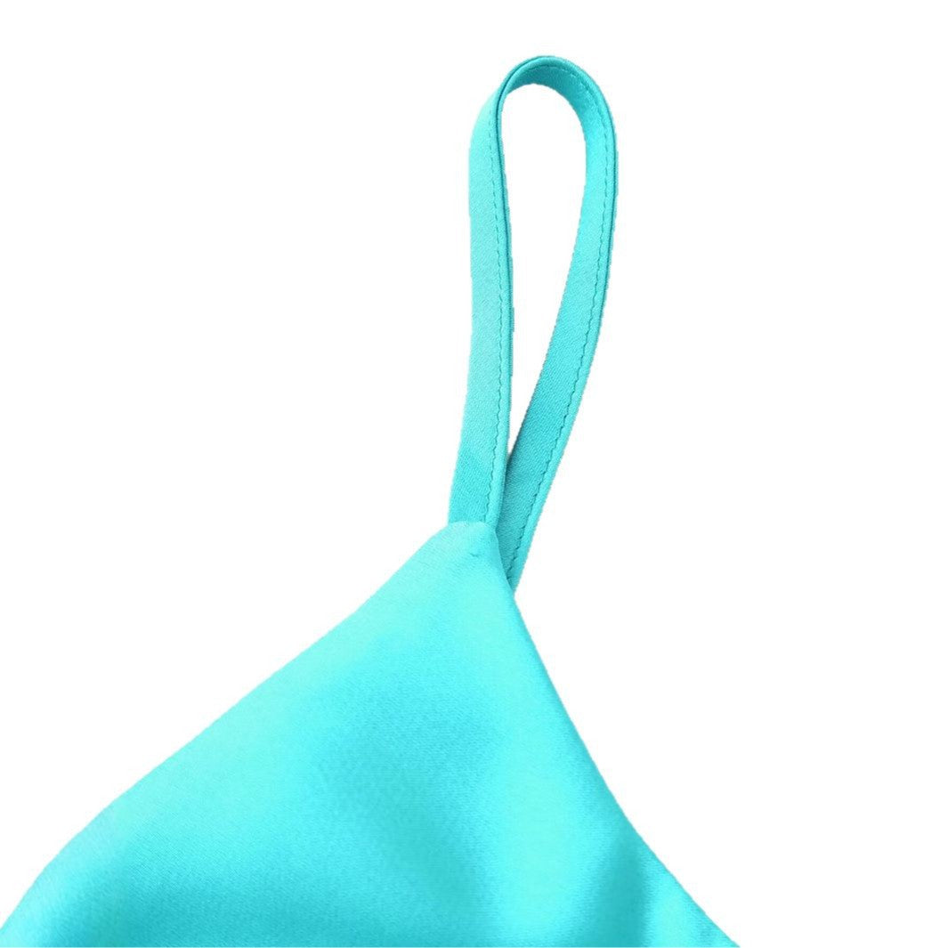 Maxi dress for women with an elegant top and delicate ruffles Lune London
