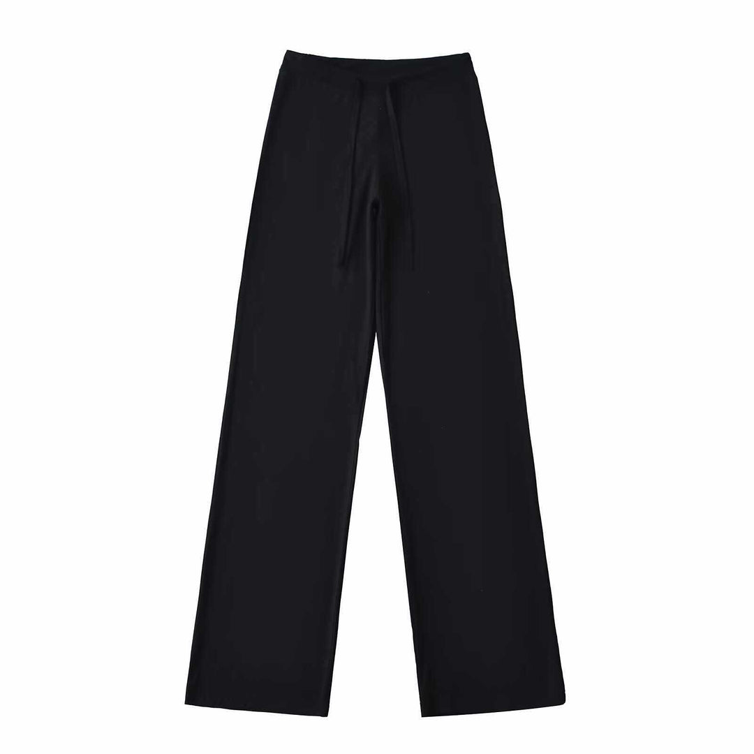 Lune London casual wide jersey pants for women