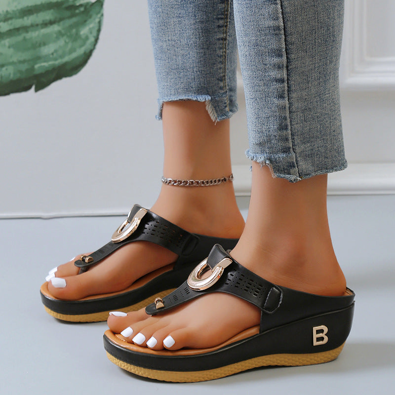 Lune London Women's Non-Slip Platform Sandals