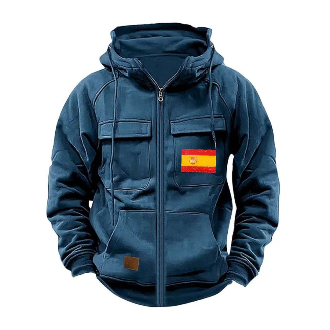 Functional jacket for men with multiple pockets Lune London