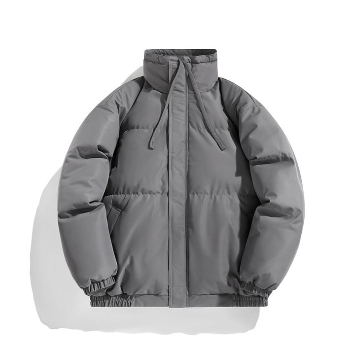 Insulated transition jacket for women with high collar and practical pockets Lune London