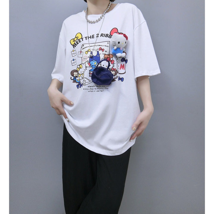 Lune London oversized graphic T-shirt for women
