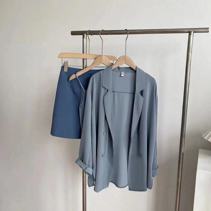 Ensemble blazer élégant pour femmes avec shorts à la mode Chic & Stil