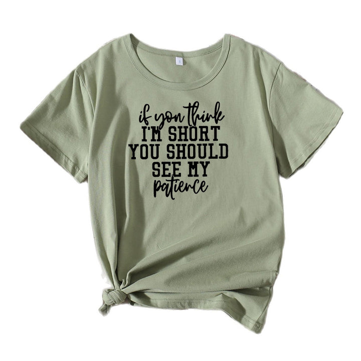 Women Graphic Humor T-shirt Lune London