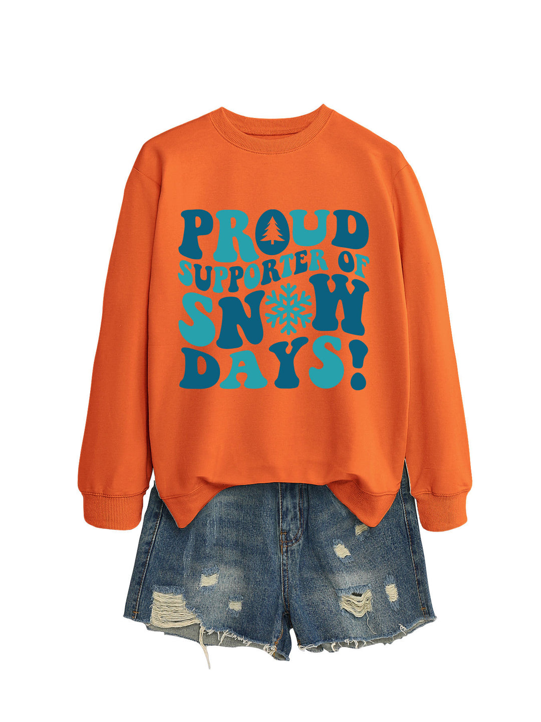 Sweatshirt femme avec imprimé créatif et coupe décontractée Chic & Stil